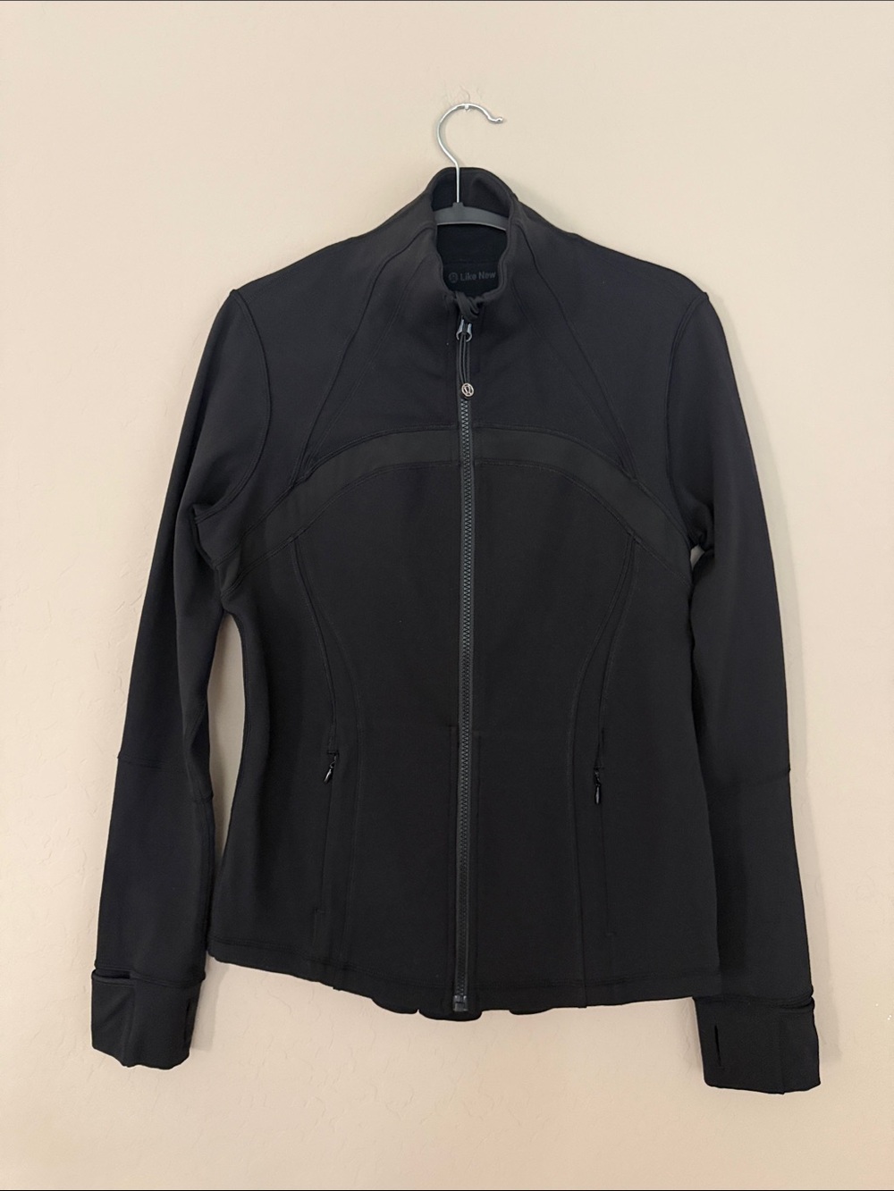 lululemon athletica Define Pleated Vent Jacket Older Edition Black Sz 10